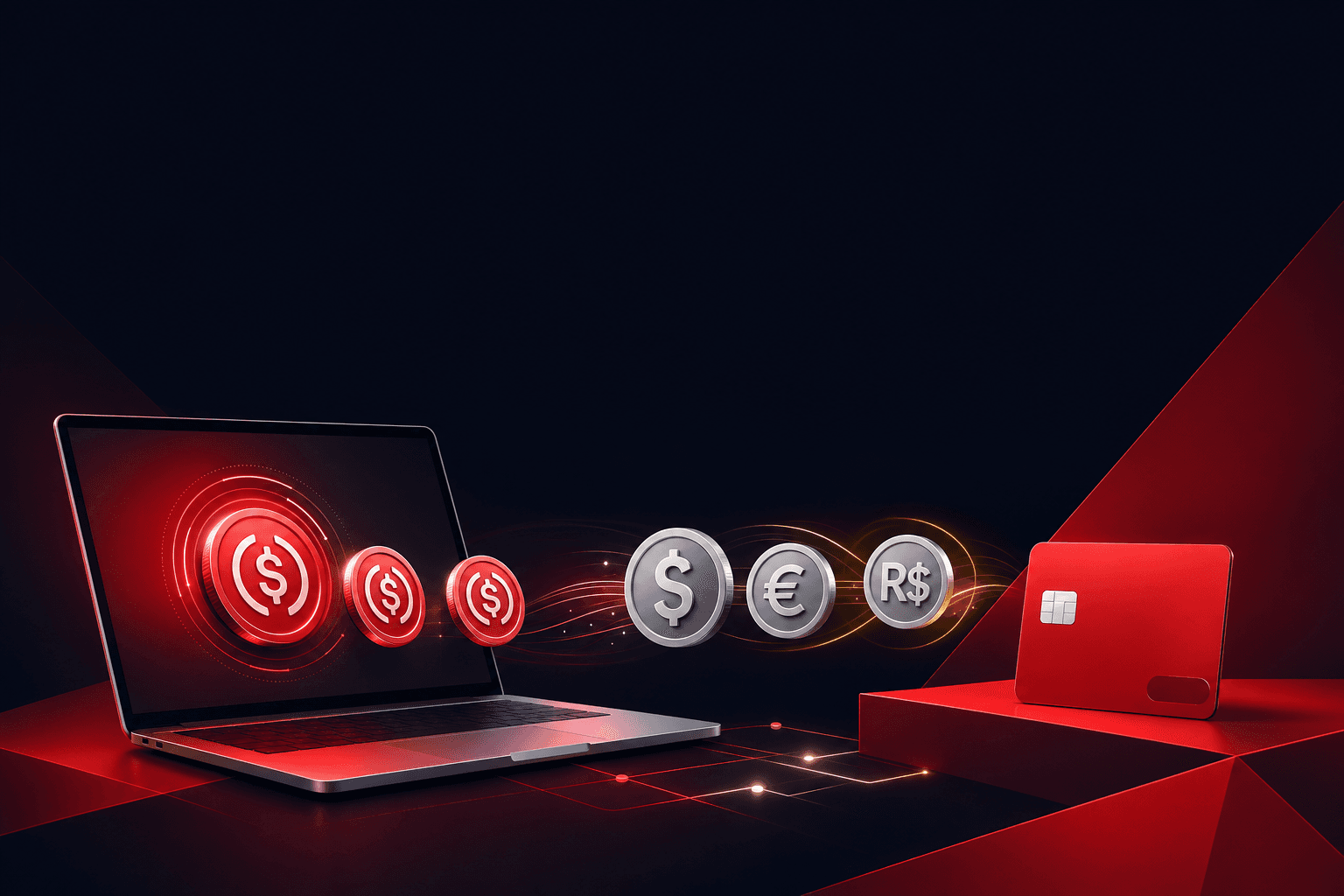 Editorial illustration for the article "How Freelancers Get Paid in Crypto Without the Banking Headaches".
