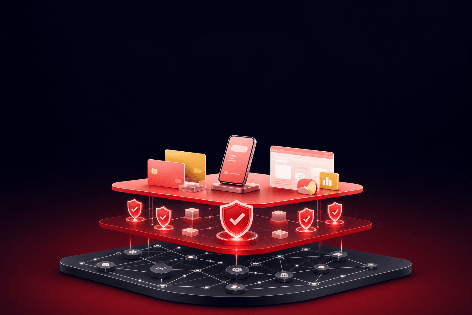 Editorial illustration for the article "Why Payment Rails No Longer Matter (And What Does Instead)".